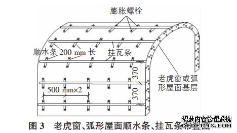 挂瓦条布置图