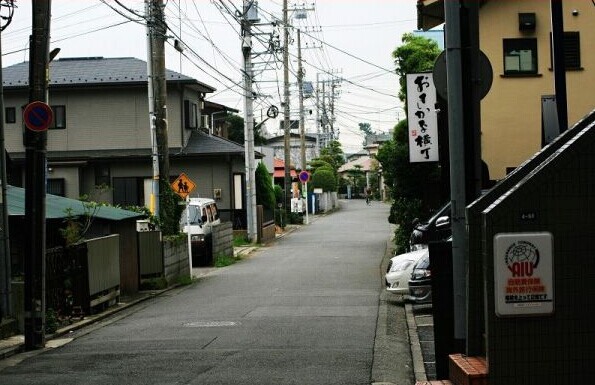 干净整洁的日本街道