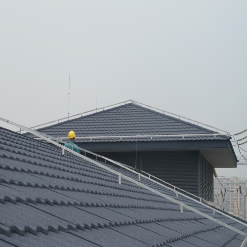 新型屋面防水材料——彩石金属瓦
