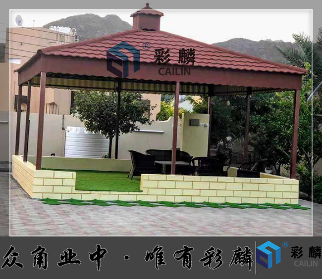 迪拜金属瓦项目