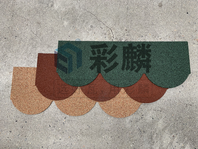 鱼鳞金属瓦