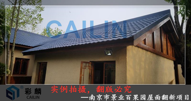 南京市景业百果园屋面翻新项目