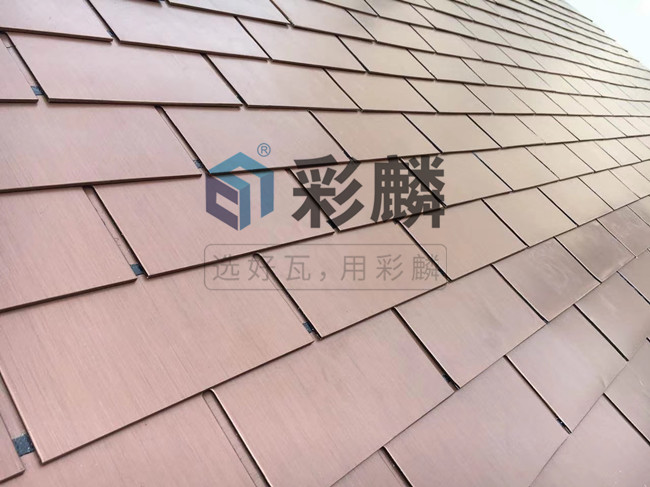 金属复合瓦产品展示